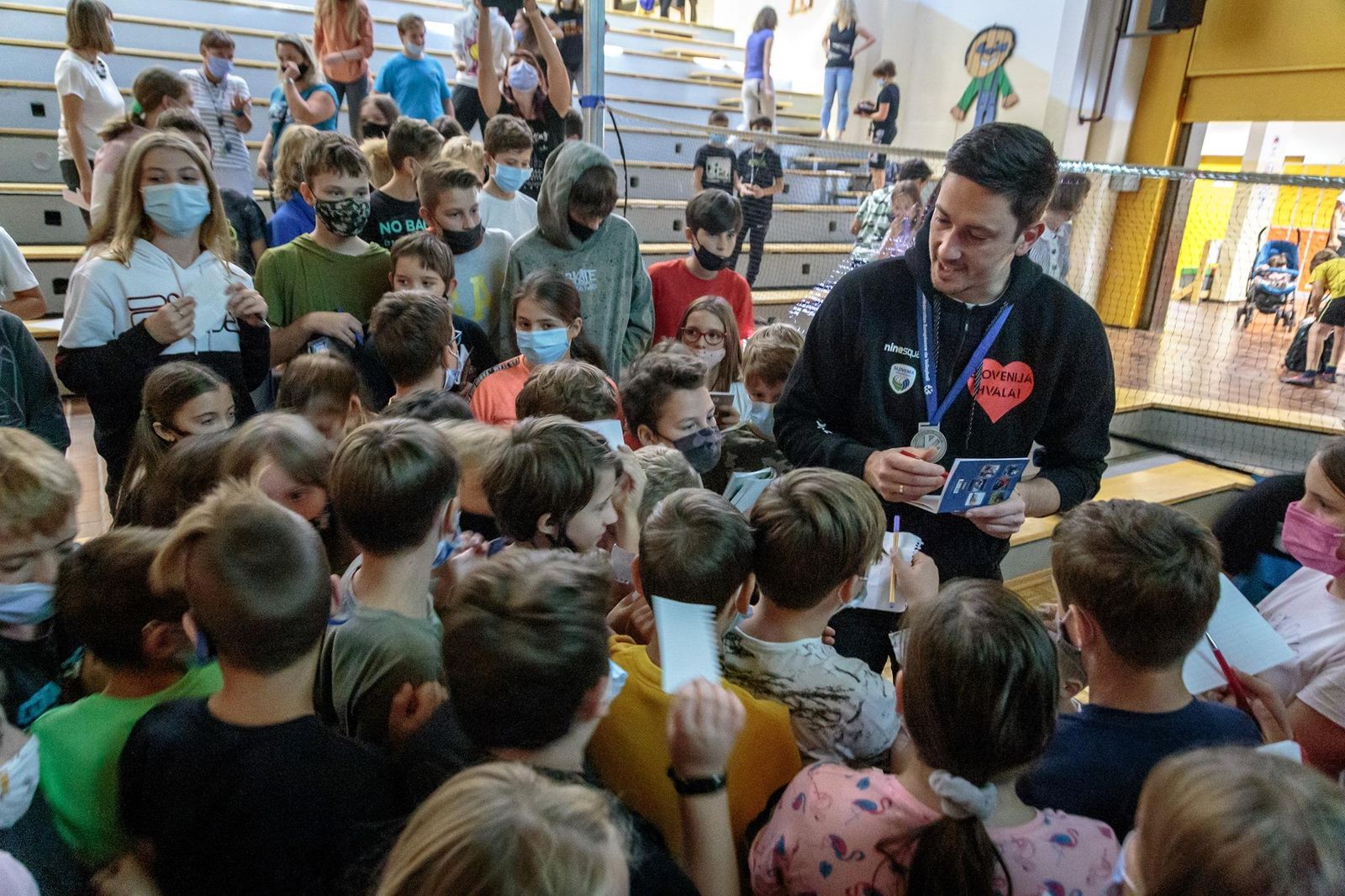 Immagine per Emozioni d'argento nel volley, la stella Dejan VinčiÄ‡ torna nella sua Nova Gorica